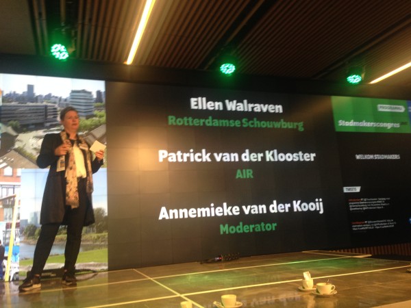 Moderator Stadmakerscongres Annemieke van der kooij